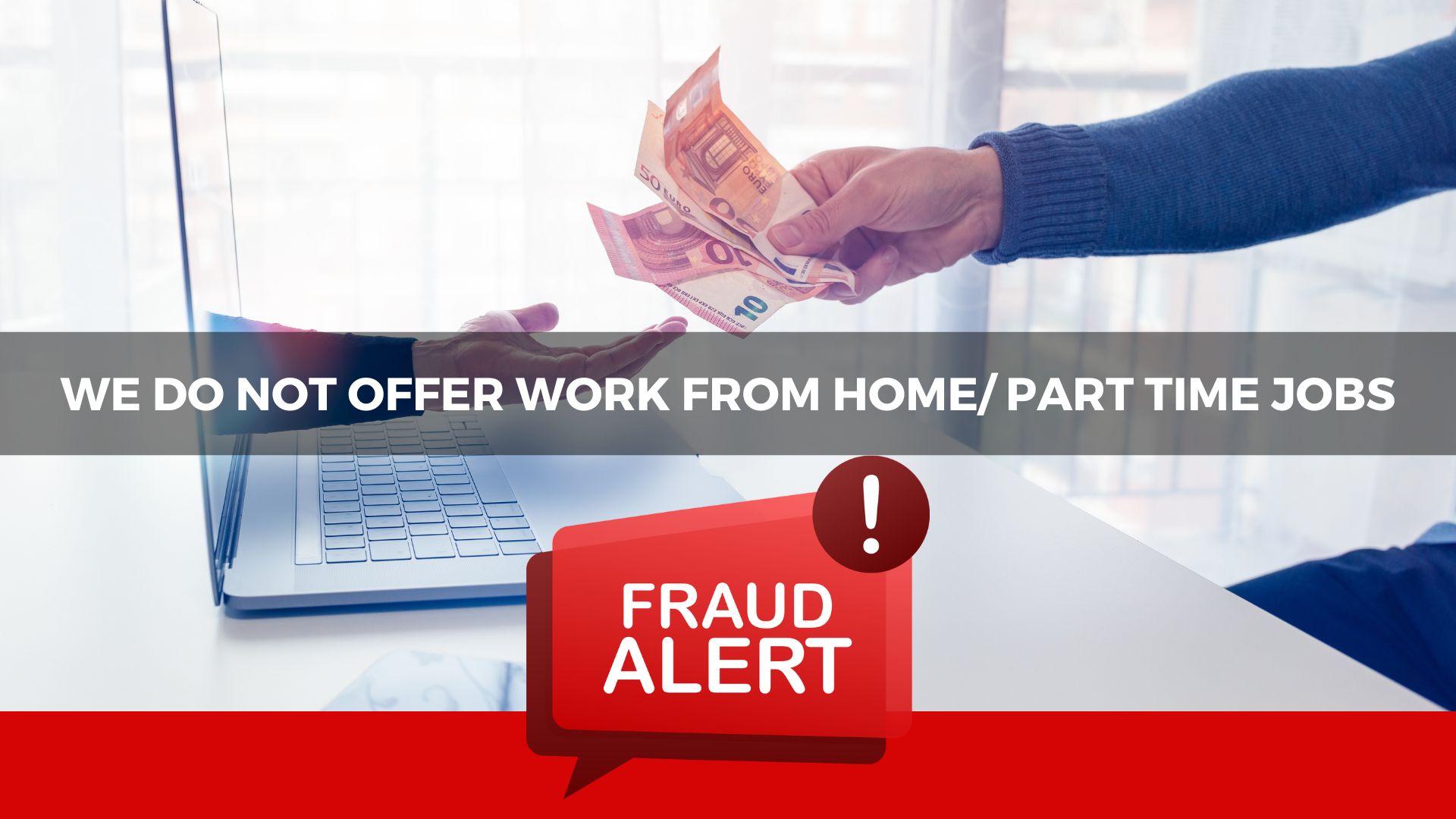 Stay Away from Inappropriate Job Offers, We Recruit Eligible Candidates Based on Their Talent Only