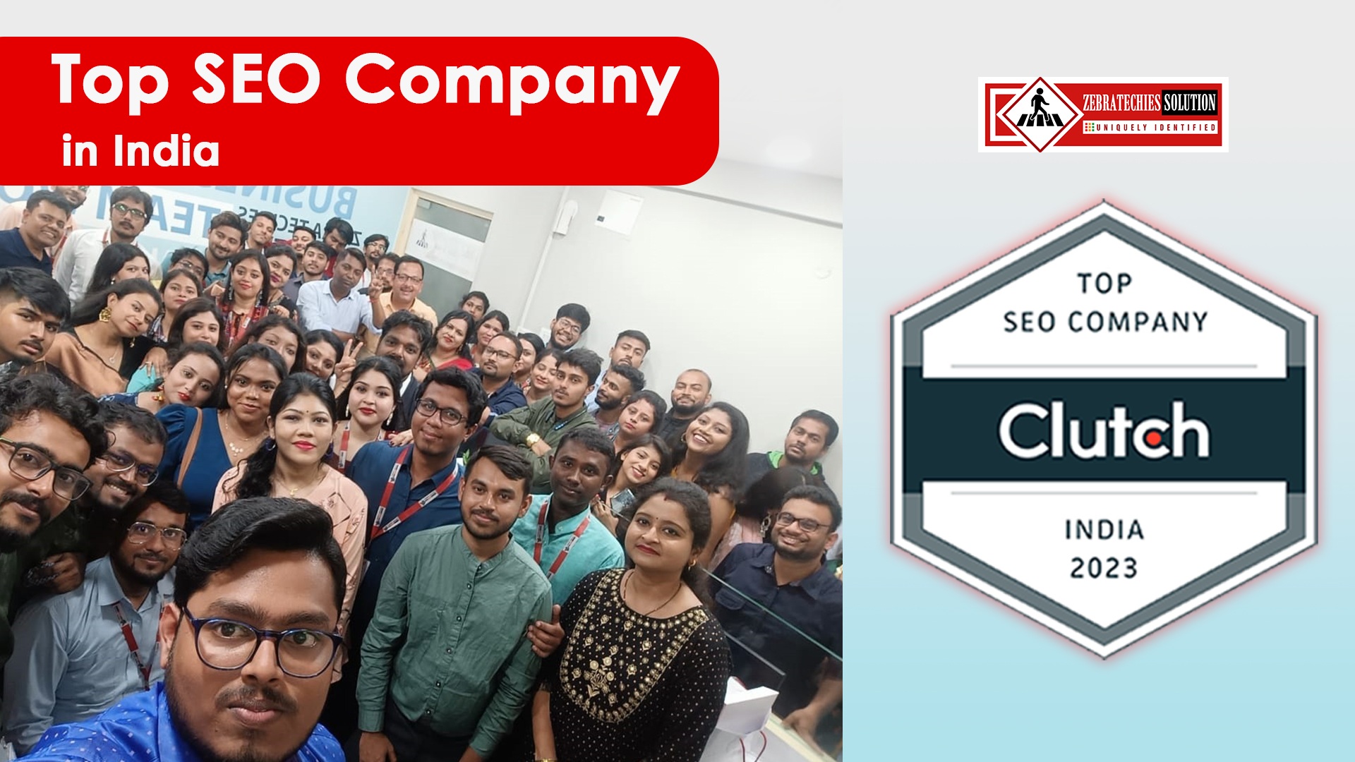 Adding Another Winning to Our Crown! Zebra Techies Solution Ranks as the Top SEO Company by Clutch