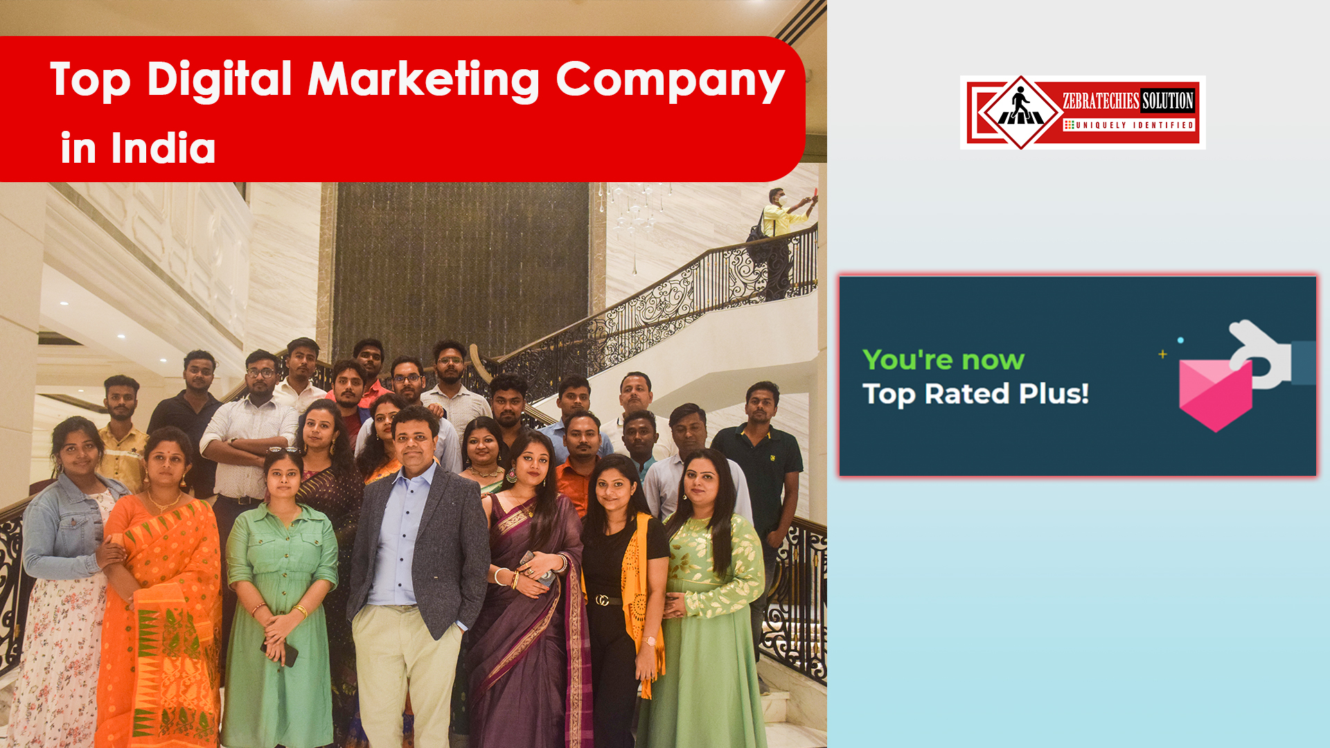 Zebra Techies Solution(ZTS) Takes Upwork by Storm: Achieving Top-Rated Plus Badge and Top 3% Performer Status