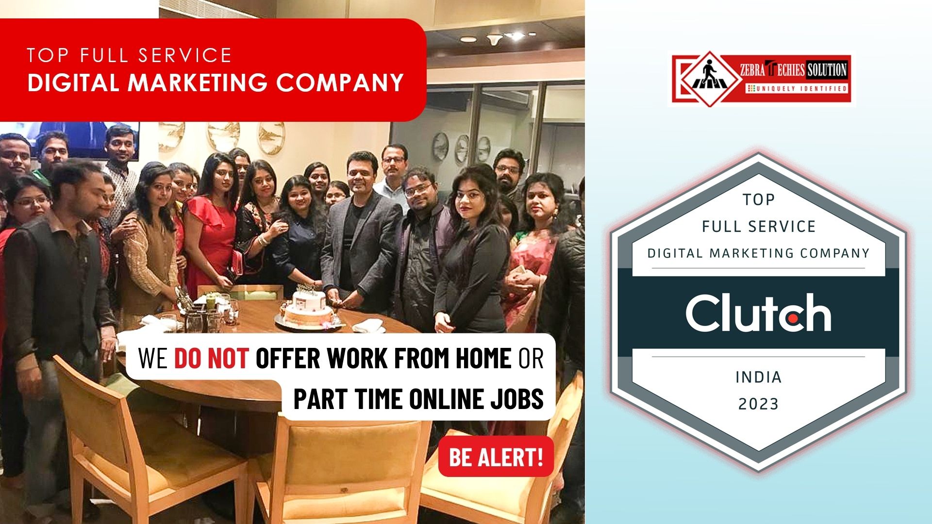 Zebra Techies Solution Ranks as the Top Full-Service Digital Marketing Company by Clutch
