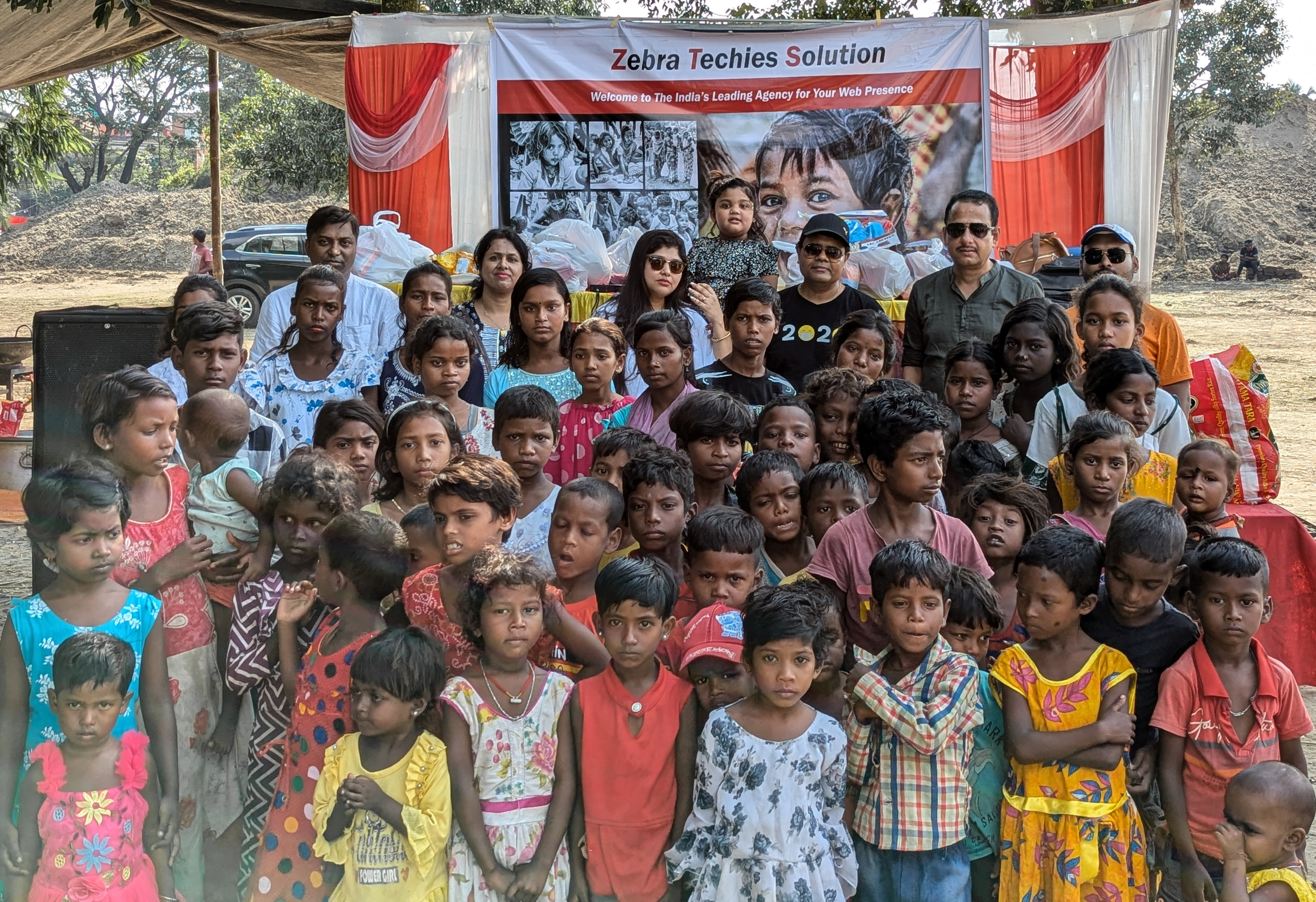 Zebra Techies Solution Hosts “Feed Me” Program, Providing Essentials to Over 200 Underprivileged Families