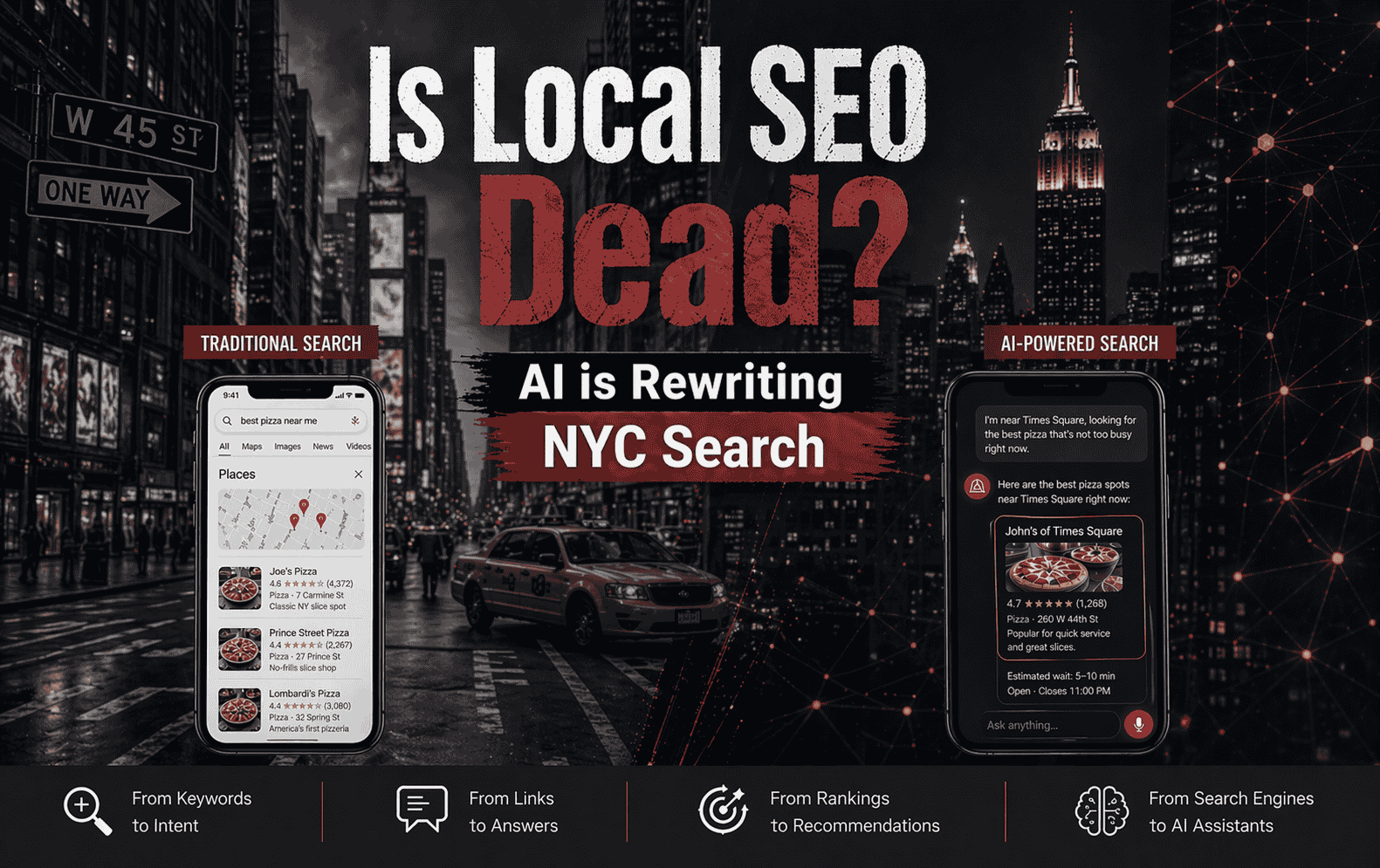 The Death of the Digital Map: Is Traditional Search Dying in New York?