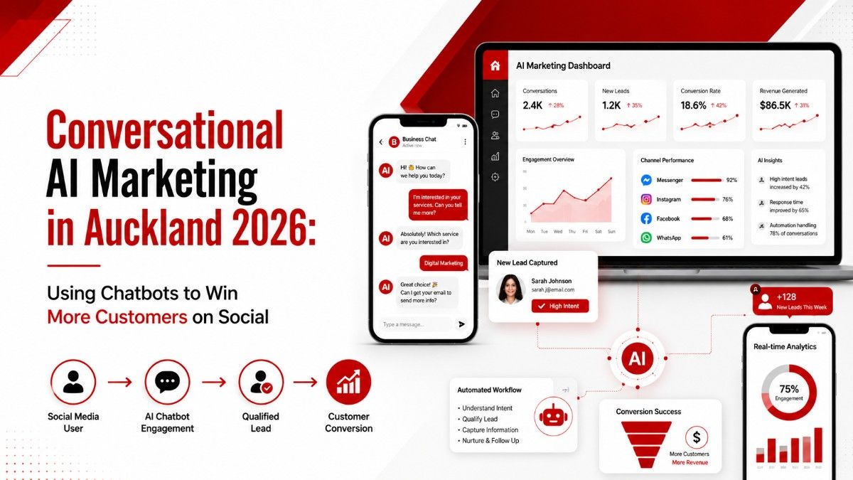 Conversational AI Marketing in Auckland 2026: Using Chatbots to Win More Customers on Social